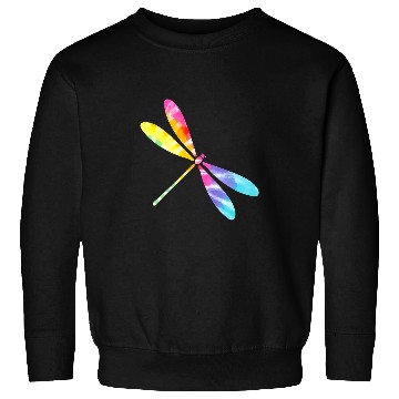 Discover Pretty Tie Dye Dragonfly Sweatshirts