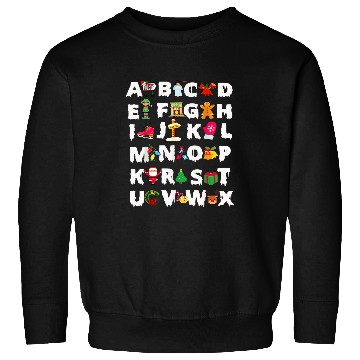 Discover thanksgiving abc alphabet turkey day fall teache Sweatshirts