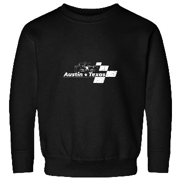 Discover vintages Checkered Racing Flag Austin Texas Race Car Sweatshirts