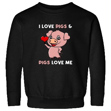 Discover Pig Farm Bacon Pink Piggy 23 Sweatshirts