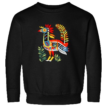 Discover Mythical Bird in American Pacific Northwest Coast Art Style Sweatshirts