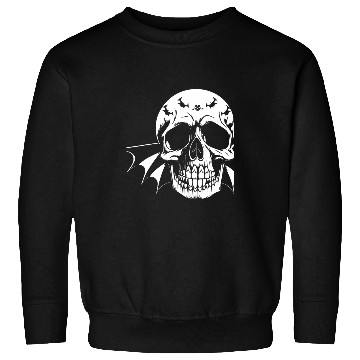 Discover Horror Skull Skull Art Skull Gothic Heavy Metal 22 Sweatshirts
