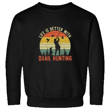 Discover vintages Small Bird Game Hunting And Quail Hunter Sweatshirts