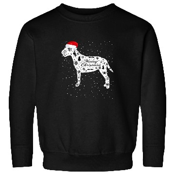 Discover Merry xmass Bull Terrier Dog Christmas Sweatshirts