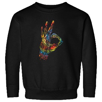 Discover Robot Robotics Engineer Tie Dye 80s 90s Sweatshirts