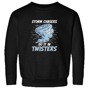 Discover Storm Chasing Lightning Thunder Weather Hurricane Tornado 24 Sweatshirts