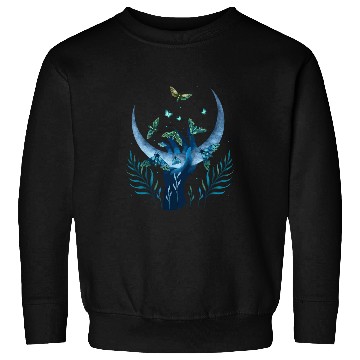 Discover Moth Butterfly Wing Flower Insect Moth Teardrop Sweatshirts