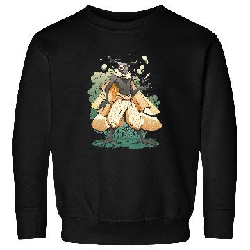 Discover Mysterious Man Bug Forest Woods Creatures Cottage Core Art Sweatshirts