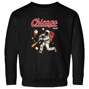 Discover Retro vintages Baseball Chicago City Sweatshirts