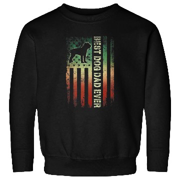 Discover vintages American Flag bests Cane Corso Dog Dad Ever Sweatshirts