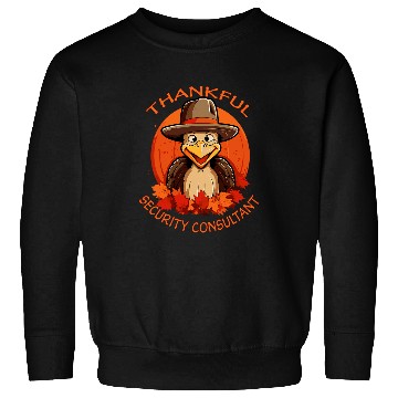 Discover Security Consultant Funny Thanksgiving Turkey Fall Sweatshirts