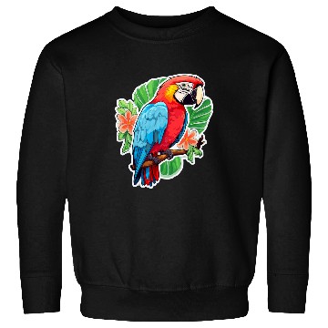 Discover Zoo Biologists Tropical Bird Rainforest Present Parrot Sweatshirts