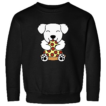 Discover Pizza Great Pyrenees Dog Sweatshirts