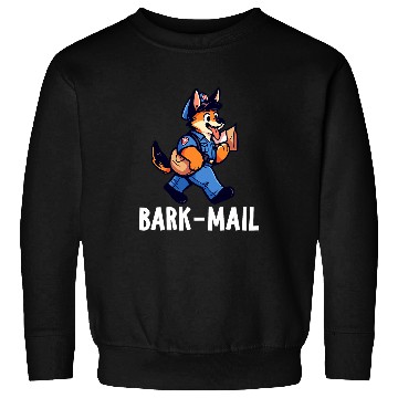 Discover German Shepherd Barkmail Funny Dog Mailman Sweatshirts
