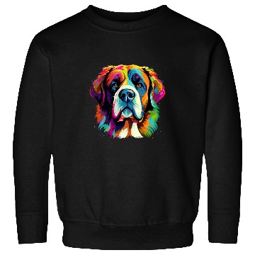 Discover Saint Bernard Dog Men Women Kids 5 Sweatshirts