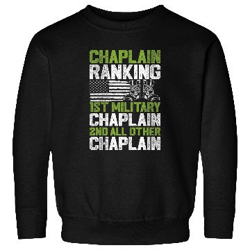 Discover Military Chaplain US Flag Sweatshirts