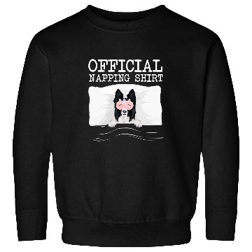 Discover Official Napping Sleeping Border Collie Sweatshirts