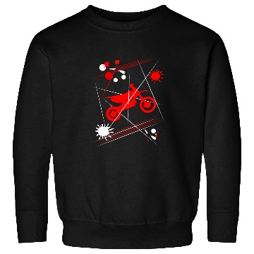 Discover Motocross Dirt Bike Graphic Sweatshirts