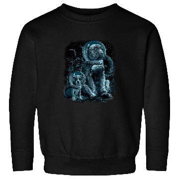 Discover Sad Astronaut Dogs Sweatshirts
