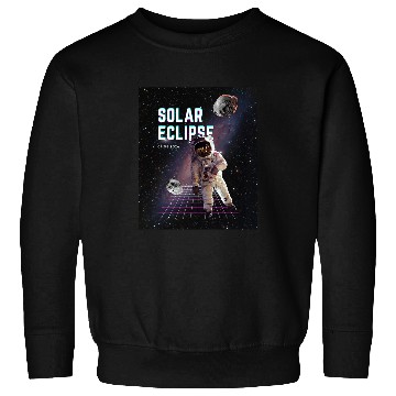Discover Solar Eclipse astronaut april 8 2024 Sweatshirts