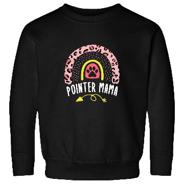Discover Pointer Mama Rainbow Leopard German Shorthaired Pointer Mom Sweatshirts