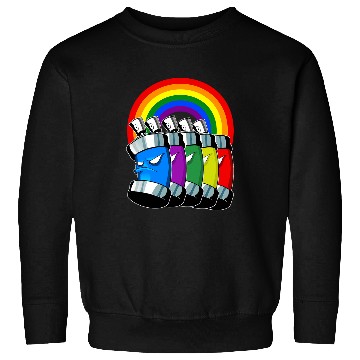 Discover Spraypaint Rainbow Natural Wonder Spraycan Artist Sweatshirts