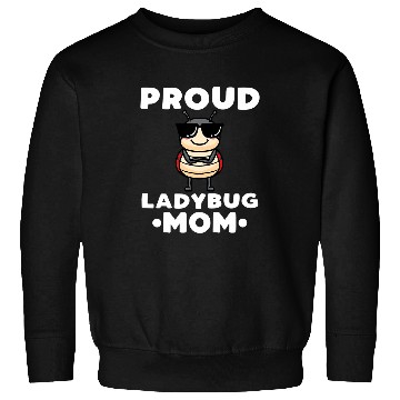Discover Womens Proud Ladybug Mom Ladybird Sweatshirts