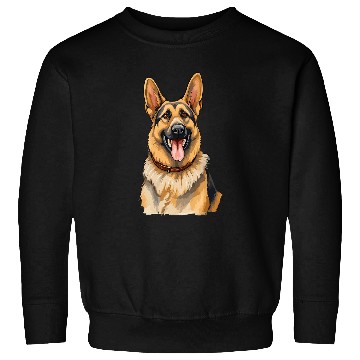 Discover German Shepherd Dog Breed cute Graphic Sweatshirts