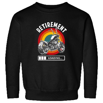 Discover Retirement Plan Retro vintages Motorcycle 21 Sweatshirts