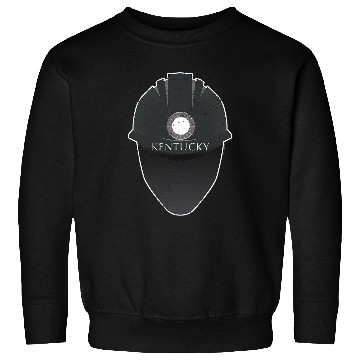 Discover Kentucky Coal Miners Underground Mining Hard Hat Sweatshirts