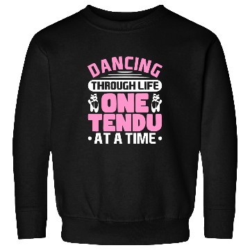 Discover Tendu Combination Ballet Barre Tendu Exercise Sweatshirts