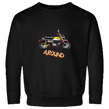Discover Monkey Around 2Motorcycle Scooter Sweatshirts