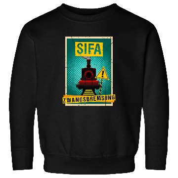 Discover Model building railway train driver hobby work SIFA Sweatshirts