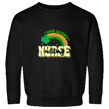 Discover Saint Patricks Day Military nurses One Lucky nurses 22 Sweatshirts