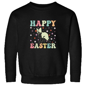 Discover Happy Easter Border Collie Dog Lover Funny Easter Costume Sweatshirts