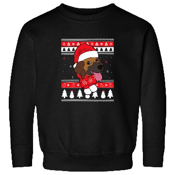 Discover Rhodesian Ridgeback Funny Dog Ugly Christmas Gift Sweatshirts