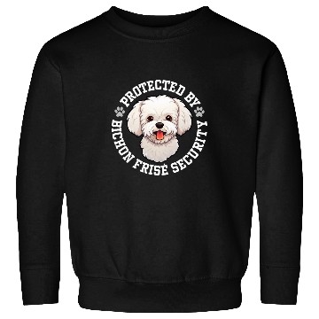 Discover Protected by Bichon Frise Security Sweatshirts