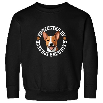 Discover Protected by Basenji Security 1 Sweatshirts