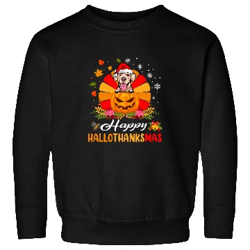 Discover Rhodesian Ridgeback Hallothanksmas Halloween Fall Christmas Sweatshirts