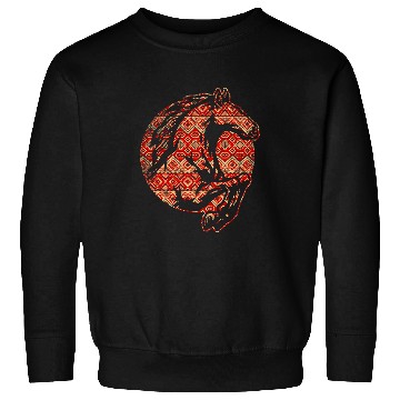 Discover Native American Geometric Horse Sweatshirts