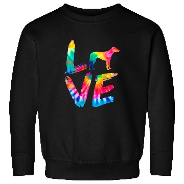 Discover Rhodesian Ridgeback Tie Dye Love Dog Mom Dad Sweatshirts