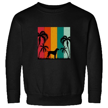 Discover Retro Summer German Shorthaired Pointer Dog Lover Vacation Sweatshirts
