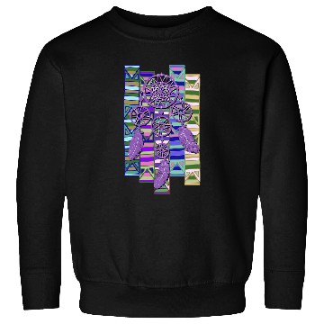 Discover Native American Dreamcatcher Border Elements 3 Fan Fun Sweatshirts