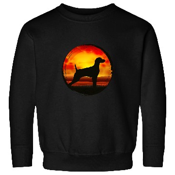 Discover Weimaraner Dog Retro 18 Sweatshirts