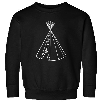 Discover Indigenous Art Tipi Southwest Sweatshirts