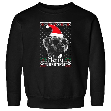 Discover Rhodesian Ridgeback Merry Barkmas Christmas Sweatshirts