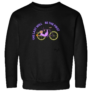 Discover Man Cyclist Cycling Bicycle Funny Sloth Sweatshirts