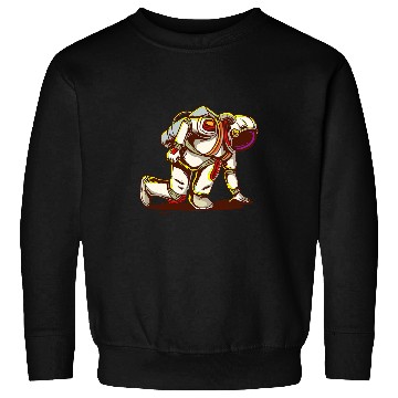 Discover Starting Astronaut I Running Runner Sprinter Sci Fi Space Sweatshirts