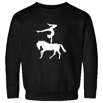 Discover Vaulting Gymnastic Horse Acrobatics Gymnastics Sweatshirts