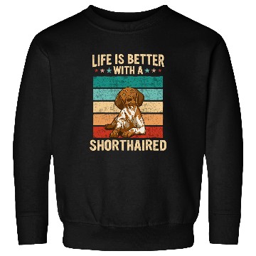 Discover German Shorthaired Pointer Dog 1 Sweatshirts
